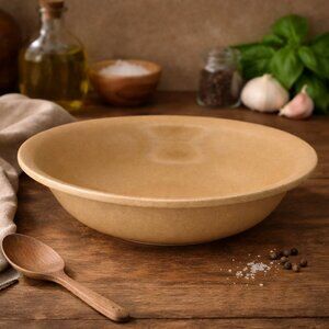 VTG Watt Pottery USA Stoneware Serving Bowl 1940’s - 1970’s Ceramic Rustic